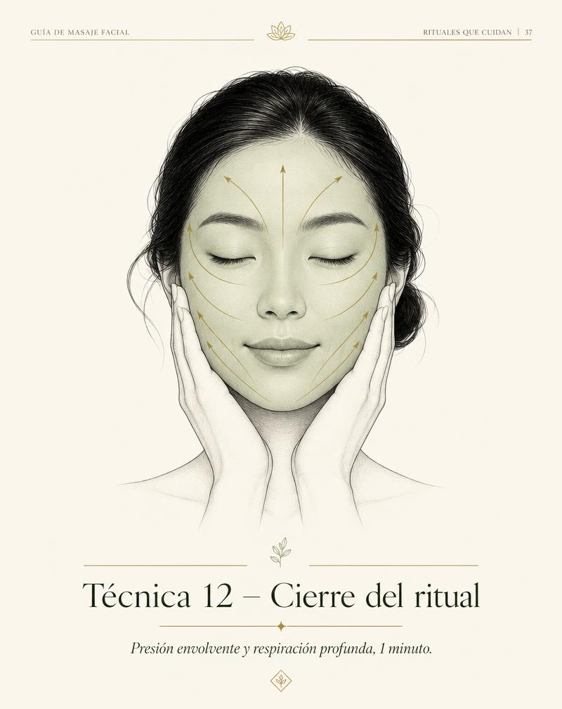 Minutos 7-9: drenaje y movimiento continuo